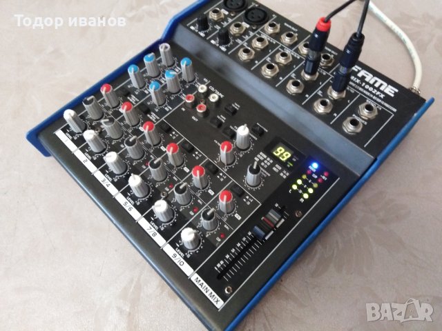 Fame mix-1002fx, снимка 5 - Ресийвъри, усилватели, смесителни пултове - 41494922