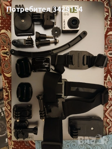 Супер Изгодно Камера Go Pro Hero 3 с Много Аксесоари, снимка 7 - Камери - 53622602