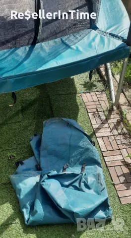 Батут hexagonal 240, с предпазна мрежа, снимка 2 - Други стоки за дома - 49430789