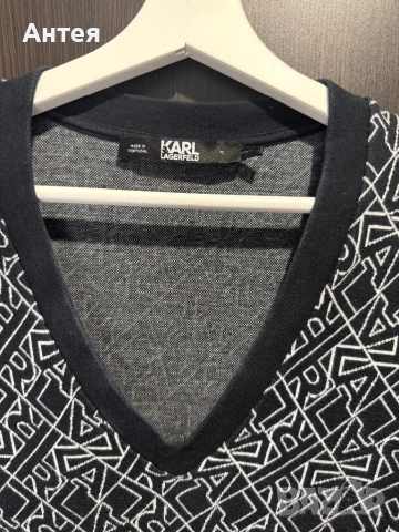 Дамска рокля Karl Lagerfeld, снимка 2 - Рокли - 52943548