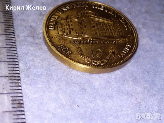 КРАСИВ ЮБИЛЕЕН КОЛЕКЦИОНЕРСКИ ПЛАКЕТ АВСТРИЯ ГРАДСКА ЦЪРКВА ДВУСТРАНЕН 38552, снимка 11 - Антикварни и старинни предмети - 41512100