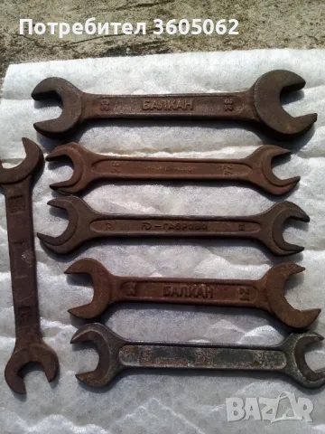 Български гаечни ключове , снимка 2 - Ключове - 48817632