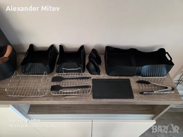 Air Fryer Ninja Foodi FlexDrawer (MegaZone), снимка 5 - Съдове за готвене - 55725959