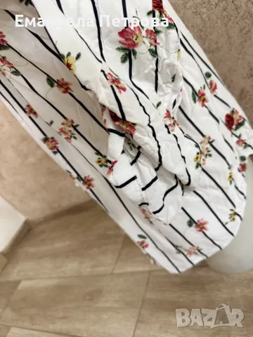 Дамска ежедневна цветна риза, снимка 4 - Ризи - 48071371