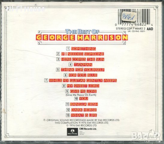 The Best of GEORGE HARISON, снимка 2 - CD дискове - 34482231