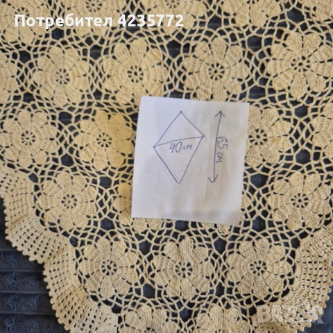 Тишлайфери плетени на една кука. , снимка 2 - Декорация за дома - 52894941