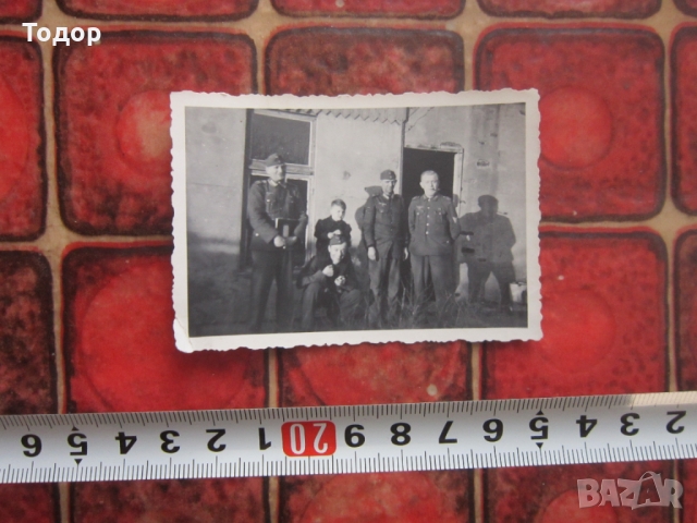 Картичка снимка немски войник 3 райх а7