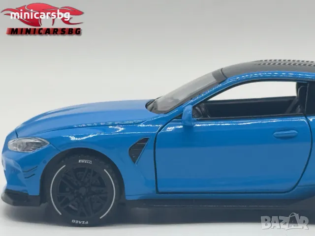 Метална количка: BMW M4, снимка 6 - Колекции - 50243107