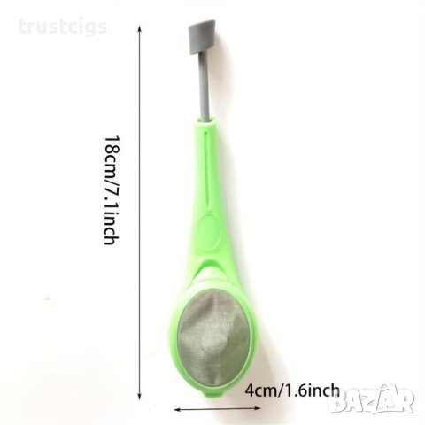 Инфузер за чай с цедки за многократна употреба, снимка 3 - Аксесоари за кухня - 44501188