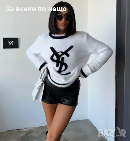 Дамска блуза Yves Saint Laurent - 2 налични цвята Код A71, снимка 2 - Блузи с дълъг ръкав и пуловери - 47390601