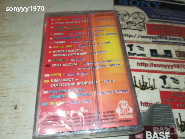 ЛЯТНА СТРАСТ-БГ ХИТОВЕ-НОВА КАСЕТА 2404251040, снимка 4 - Аудио касети - 50017082