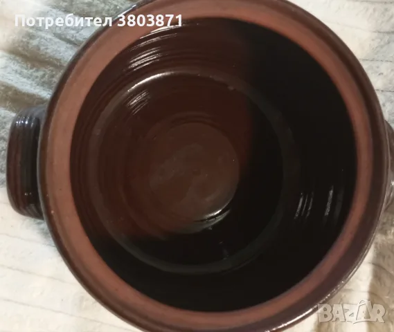 Глинен гювеч 6 литра с капак, снимка 3 - Съдове за готвене - 55900003