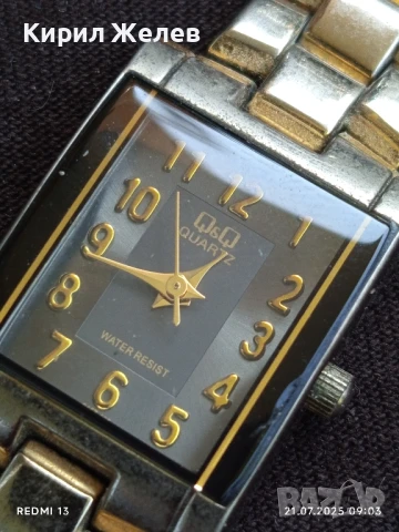 Марков дамски часовник Q/Q Quartz Water rezist красив стилен дизайн 49851, снимка 9 - Дамски - 51087735