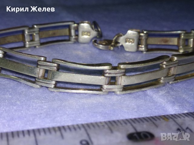 ВЕЛИКОЛЕПНА СТИЛНА ВИНТИДЖ АРТ СРЕБЪРНА ГРИВНА СРЕБРО 925 АЖУРНА РЪЧНА БИЖУТЕРСКА ИЗРАБОТКА 36944, снимка 7 - Гривни - 42655736