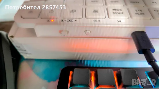 Keychron B6 Pro Ultra-Slim безжична клавиатура – Bluetooth / 2.4GHz, снимка 6 - Клавиатури и мишки - 56218530