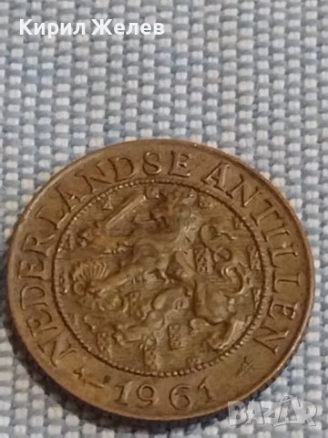 Две монети 1 цент1961г. Недерландия / 50 сентавос 2003г. Бразилия за КОЛЕКЦИОНЕРИ 18905, снимка 5 - Нумизматика и бонистика - 44489086