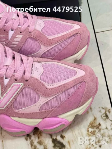 Нови дамски маратонки New Balance 9060 pink, снимка 8 - Маратонки - 51004461