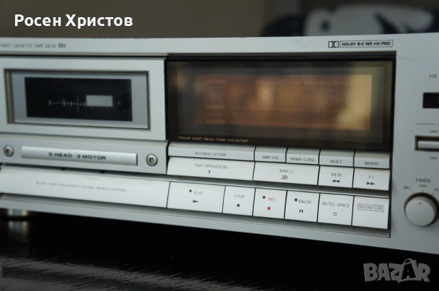 Триглав касетен дек ONKYO TA-2550 Integra, снимка 3 - Декове - 53474433