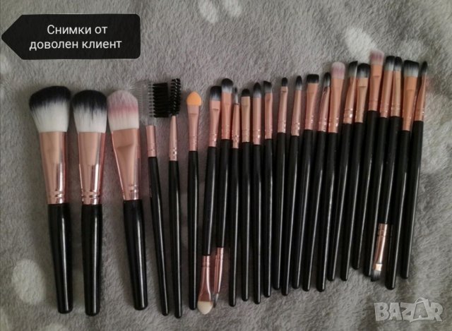 Комплект четки за грим 24 части, снимка 7 - Козметика за лице - 41805638