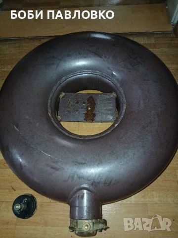 Кръгла газова бутилка за мястото на резервната гума с клапан и нивомер, снимка 12 - Аксесоари и консумативи - 51984955