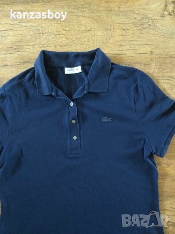 lacoste Polo - страхотна дамска тениска КАТО НОВА, снимка 4 - Тениски - 41656328