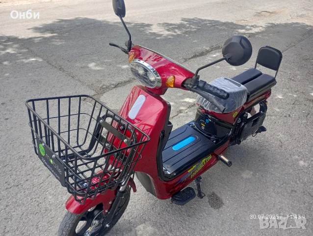 Продавам Нов електрически скутер велосипед Фешън в Гаранция , снимка 5 - Велосипеди - 51291081