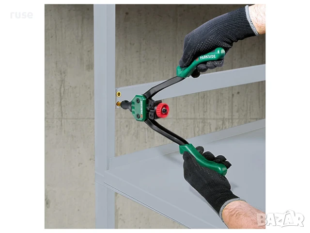 НОВИ! Клещи за занитване на нит гайки, PARKSIDE® Клещи за нитове, снимка 2 - Клещи - 50594676