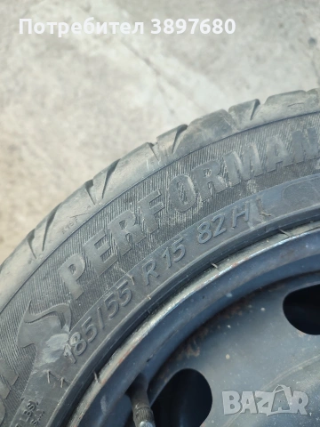 летни гуми 185/55/15, снимка 3 - Гуми и джанти - 53660456