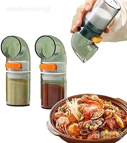 Солница дозатор с механизъм, снимка 2 - Аксесоари за кухня - 42091047