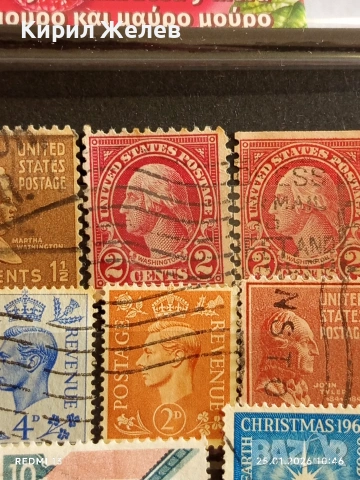 Стари пощенски марки от цял свят смесени АМЕРИКАНСКИ ПРЕЗИДЕНТИ за КОЛЕКЦИЯ 51601, снимка 6 - Филателия - 53218234