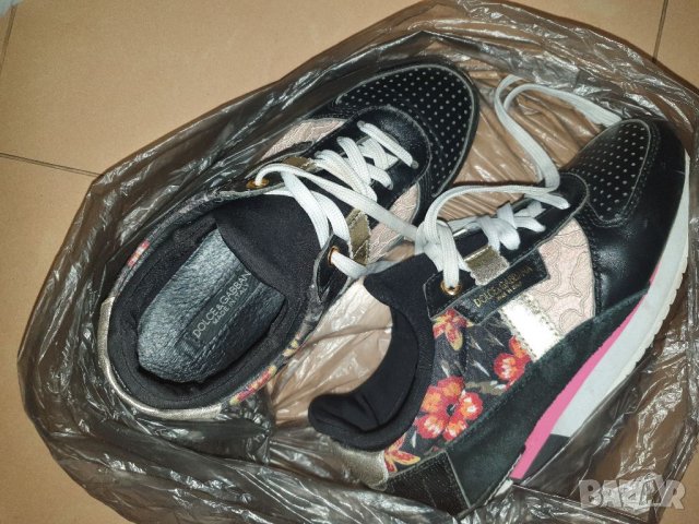 Dolce&Gabbana N37 кецове ест.кожа, снимка 12 - Маратонки - 33951573