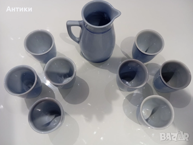 Порцеланов стар сервиз маркиран , снимка 5 - Сервизи - 52564287