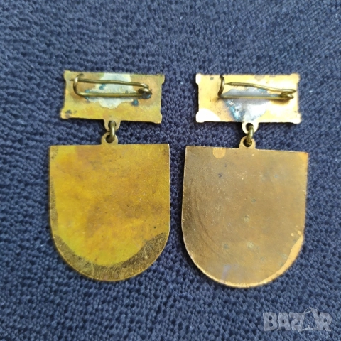 Бронзови соц. значки - ЦСПС за трудови успехи, снимка 2 - Колекции - 51464845