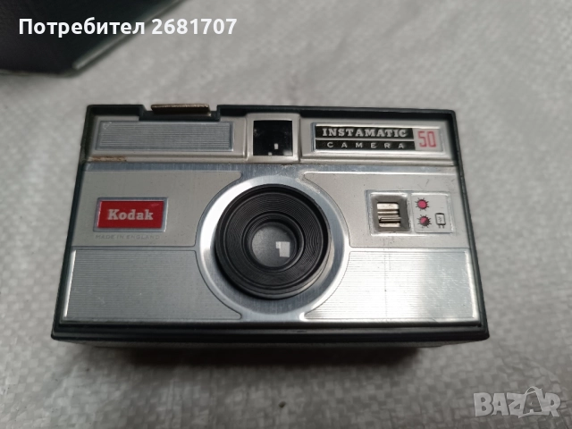 фoтoanapaт Kodak Instamatic 50, снимка 2 - Фотоапарати - 52456289