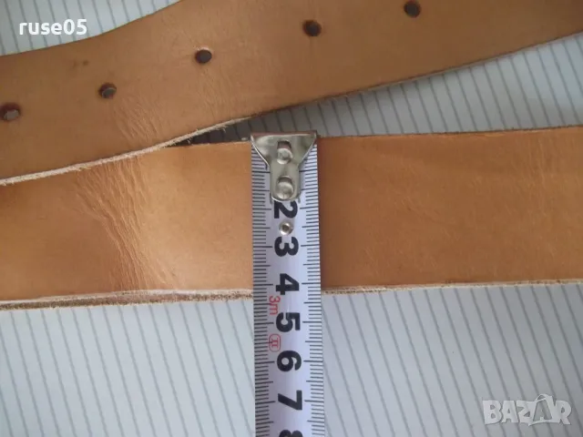 Колан кожен - 1, снимка 3 - Колани - 49700796