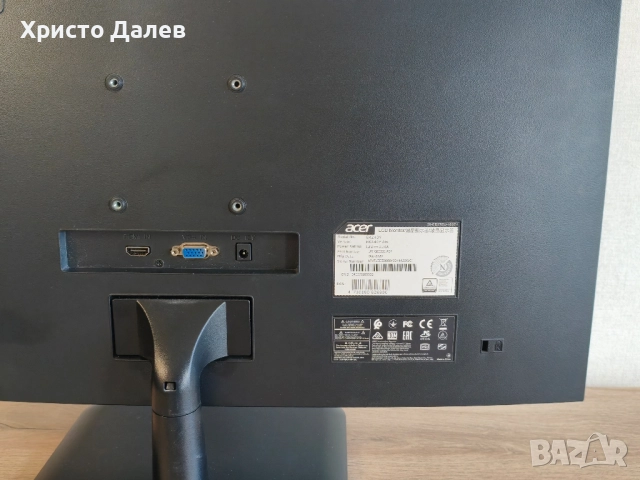 Монитор Acer EK240Y 75Hz - ПЕРФЕКТЕН!, снимка 4 - Монитори - 52541299