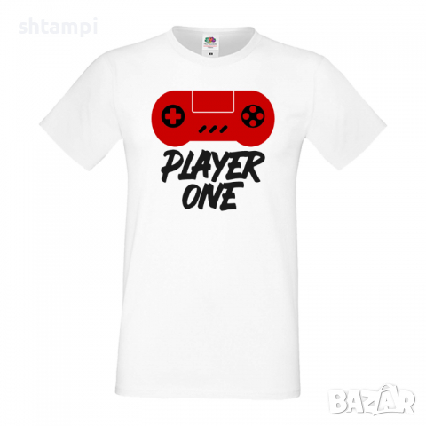 Мъжка тениска Player One ver1, снимка 2 - Тениски - 36193329