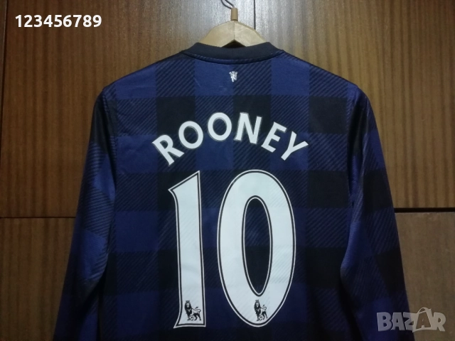 Manchester United Rooney Nike оригинална тениска фланелка Рууни Манчестър Юнайтед екип , снимка 3 - Тениски - 52567768