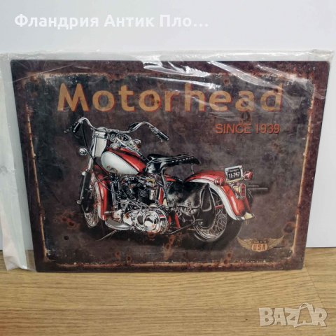 Метален плакат Motorhead