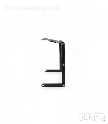 МУЛТИФУНКЦИОНАЛНА АЛУМИНИЕВА СГЪВАЕМА МАСА ЗА ЛАПТОП Т8 С ДВА ОХЛАДИТЕЛЯ, 11 ПОЗИЦИИ  - код 0715, снимка 4 - Лаптоп аксесоари - 34074773