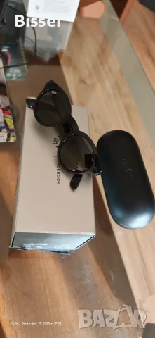 Като нови RayBan Stories Round Facebook RW4003 Meta – пълен комплект, снимка 9 - Друга електроника - 56059749