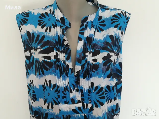 Туника/рокля за плажа, 100% памук, размер 44, снимка 2 - Рокли - 47466497