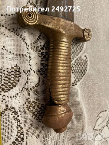  Руски тесак сабя щик от руско- турска Война 19 век, снимка 4 - Антикварни и старинни предмети - 40179296