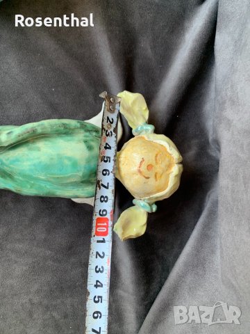 Ръчно изработено Арт статуетка на ангелче, снимка 6 - Декорация за дома - 34855387