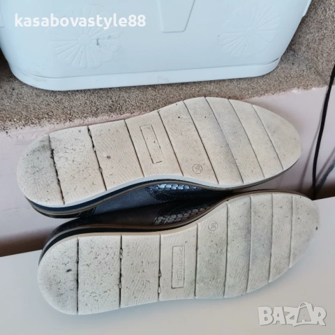 Обувки Tamaris 38 н. Естествена кожа , снимка 7 - Дамски ежедневни обувки - 53650227