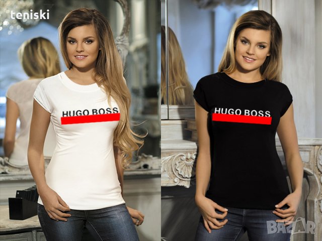 Тениски HUGO BOSS принт 8 модела, снимка 4 - Тениски - 32503265