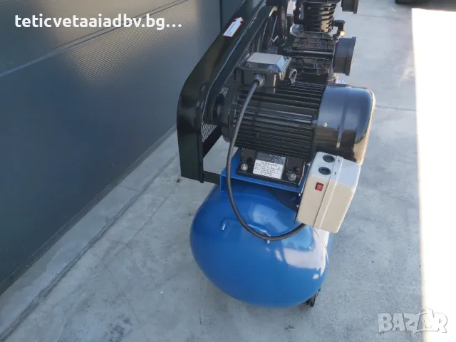 Компресор за въздух 200 литра трифазен, 12бара, 5.5KW, 7,5 hp, снимка 5 - Компресори - 50108420