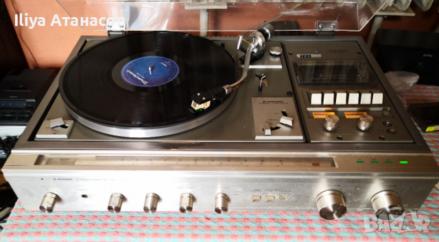 Pioneer M 6500 грамофон, касетен дек, радио и стерео усилвател , снимка 2 - Ресийвъри, усилватели, смесителни пултове - 36437067
