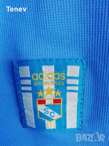 Club Sporting Cristal 2000 Adidas Vintage оригинална футболна тениска фланелка размер L екип , снимка 6 - Тениски - 41888331