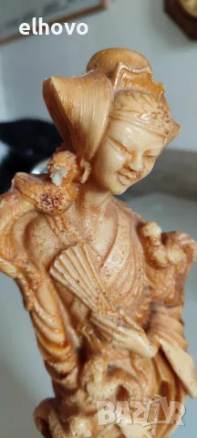 Китайска статуетка, снимка 6 - Антикварни и старинни предмети - 49205409